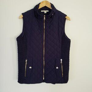 Miami Medium Dark Navy Blue Quilted Vest